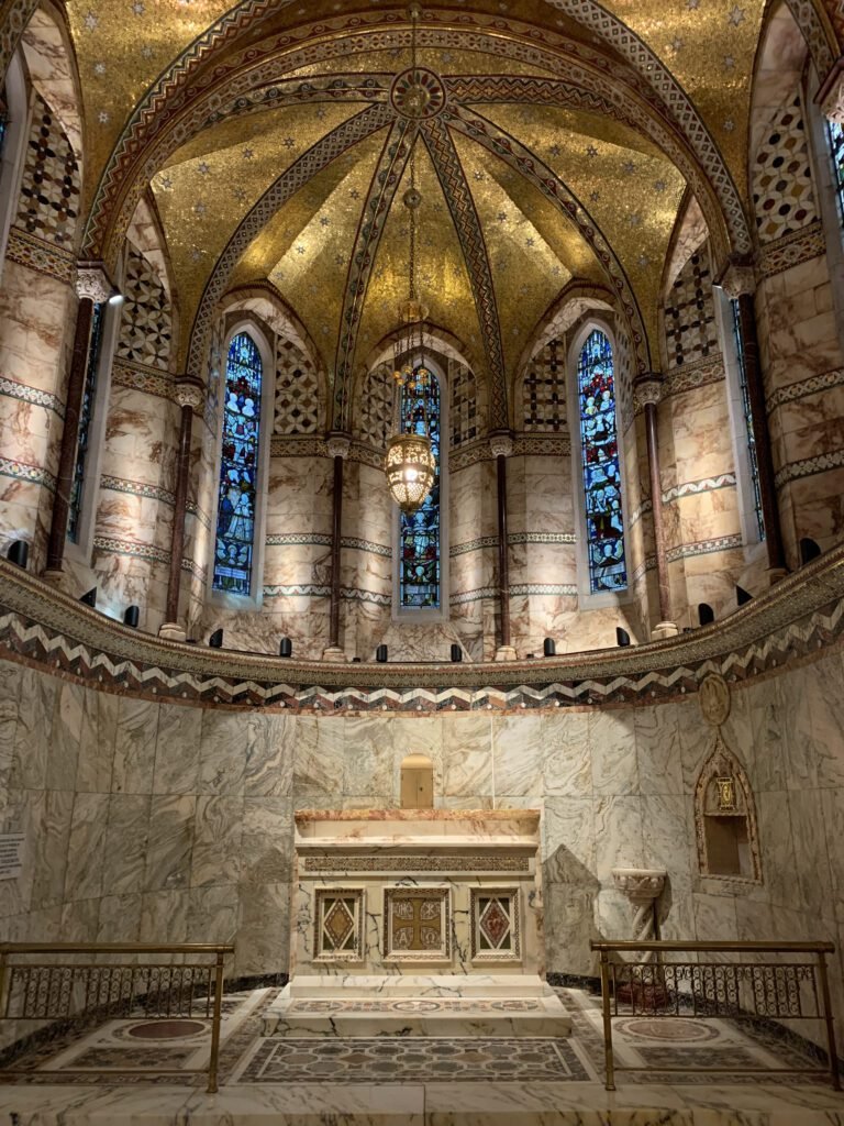 The chapel altar