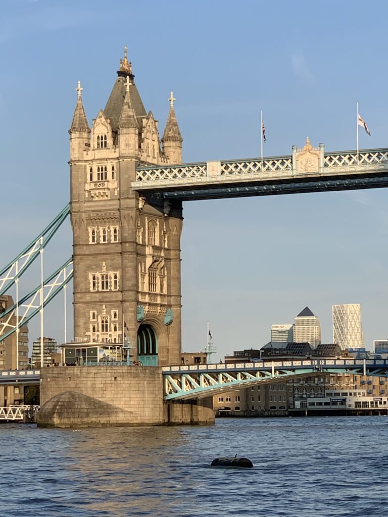 Tower Bridge, a London landmark