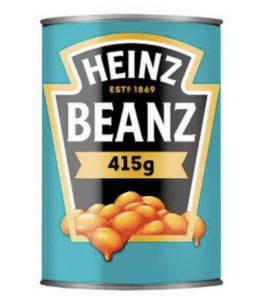 Heinz Baked Beans prized among gourmet chefs.