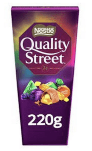 Quality Street. Please put in more purple ones.