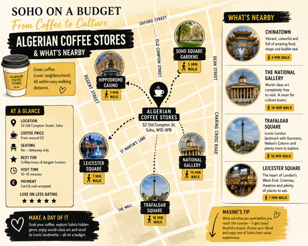 Algerian Coffee Stores Map 