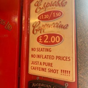 Algerian Coffee Stores Soho: Bargain £2 Caffeine Fix