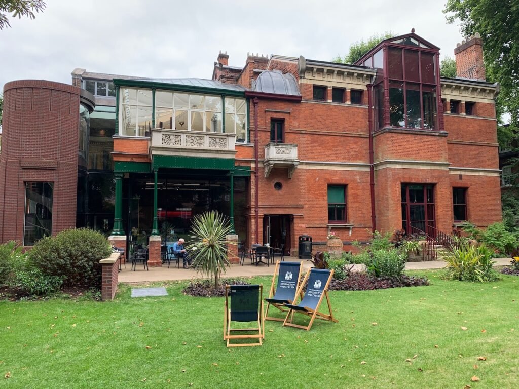 The Garden is a Tranquil Spot to relax after Visiting Leighton House