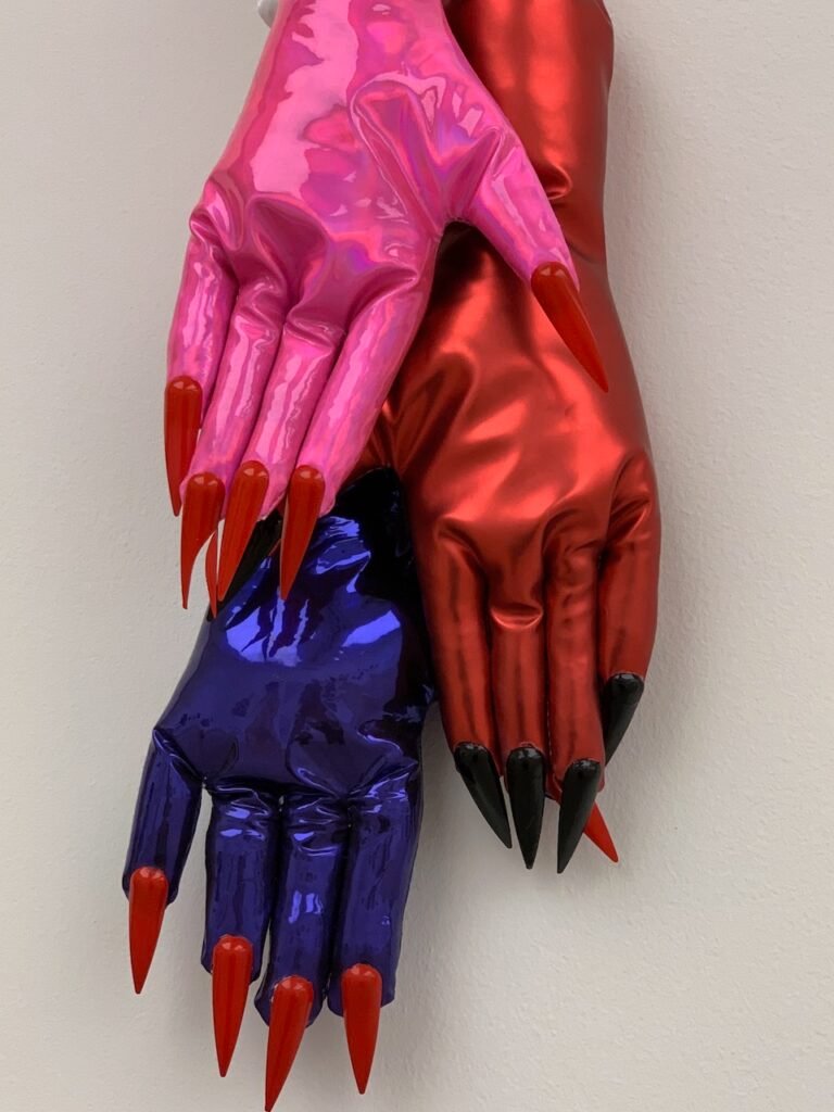 One of the more Bizarre Exhibits at the Saatchi Gallery