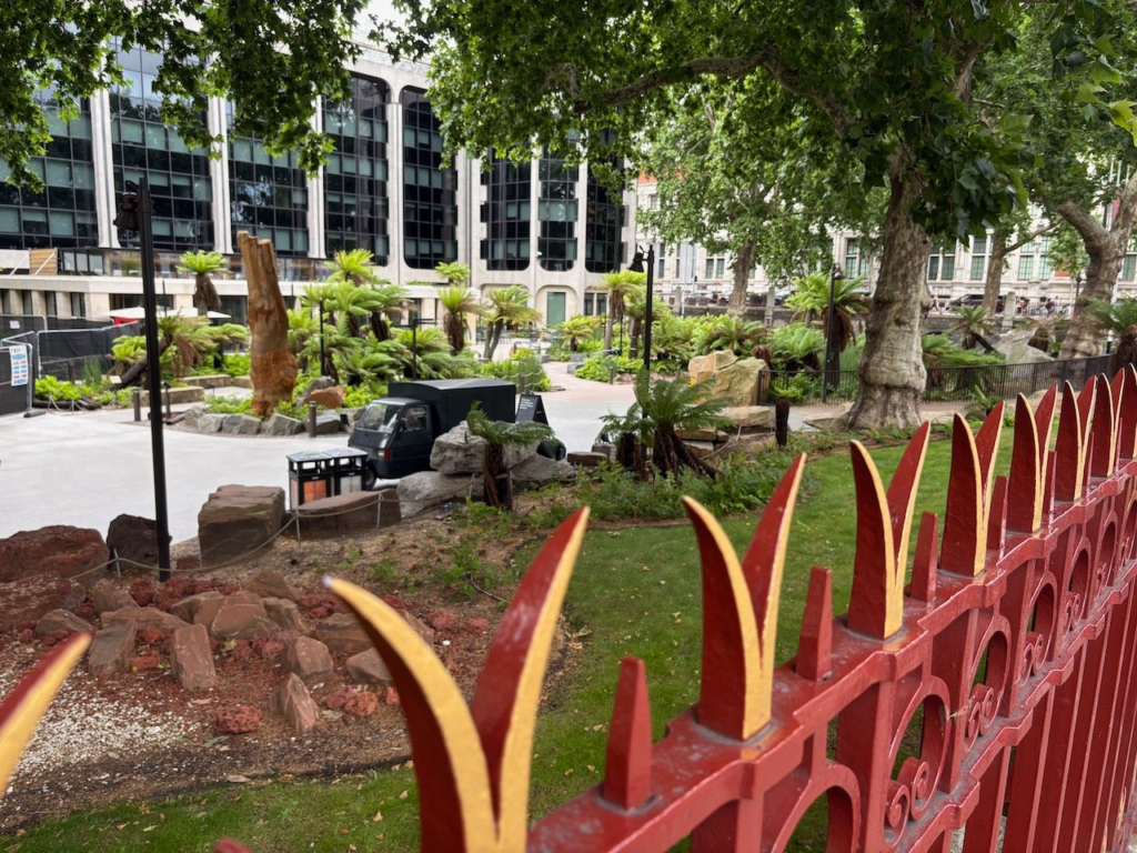 The Natural History Museum Gardens are perfect for a picnic lunch if you are trying to enjoy London on a Budget.