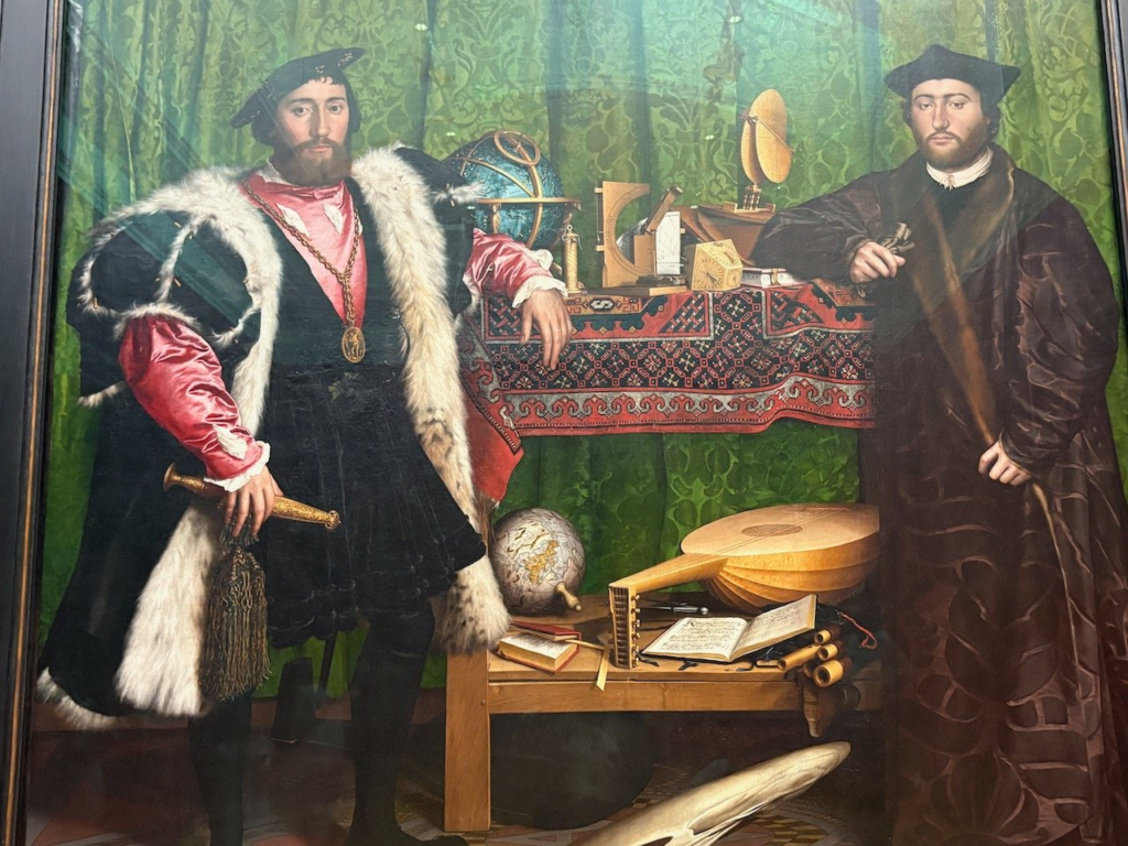 Holbein The Younger's The Ambassadors. Free to view.